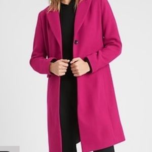 Banana Republic Pink coat Sz S